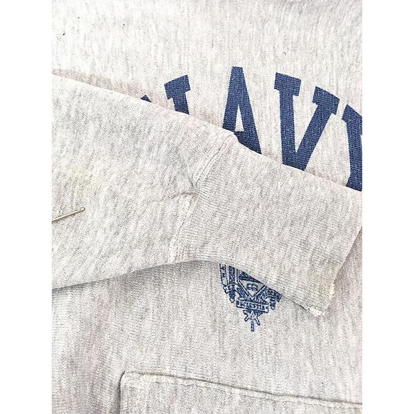 古着 70s USA製 Champion Reverse Weave 「NAVY」 染み込み ミリタリー 