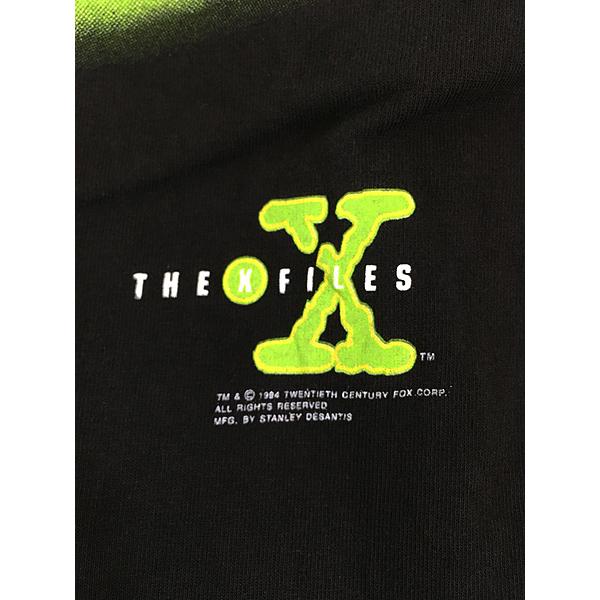 古着 90s USA製 The X-Files グラフィック SF TV ドラマ ムービー T