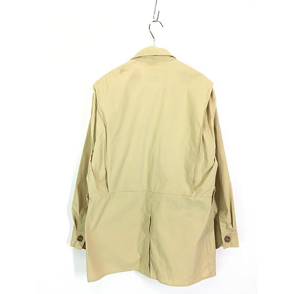 古着 70s USA製 Bob Allen 本革 スエード ガンパッチ コットン