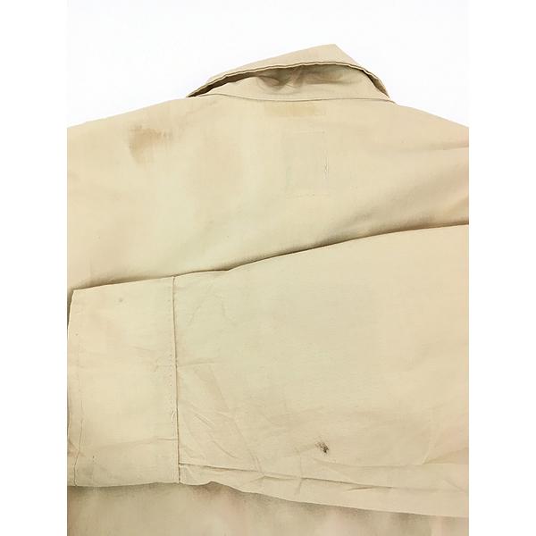 古着 70s USA製 Bob Allen 本革 スエード ガンパッチ コットン