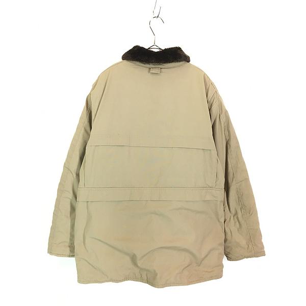 古着 60s LL Bean フェイク ムートン ボア ガンパッド 中綿 パデッド