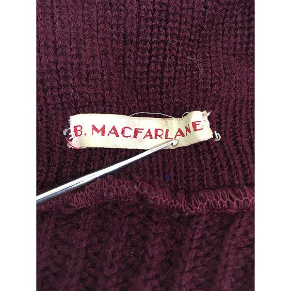 古着 60s The Trinity College School ホッケー カーリング ローゲージ