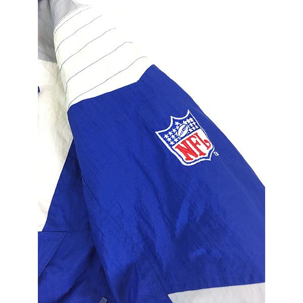 古着 90s NFL Indianapolis Colts コルツ パデット ナイロン ジャケット パーカー XL 古着 古着 90s NFL Indianapolis Colts コルツ パデット ナイロン