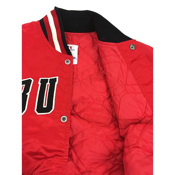 古着 80s USA製 NBA Chicago Bulls ブルズ ナイロン パデット 古着 80s USA製 NBA Chicago Bulls ブルズ ナイロン パデット