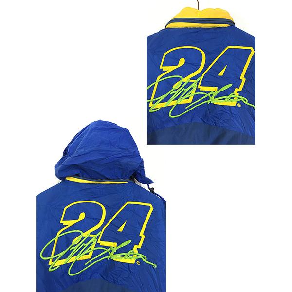 古着 90s CHASE 「Jeff Gordon」 ドライバー 企業 刺しゅう 2way