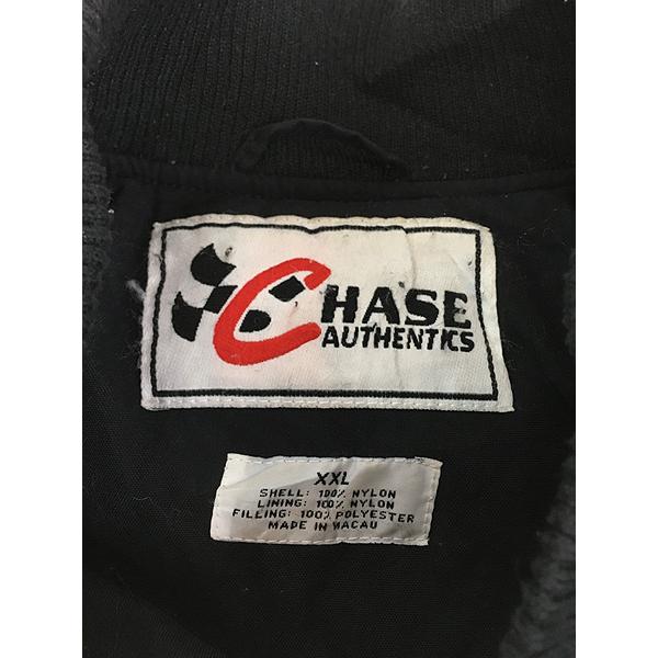 古着 90s CHASE 「Dale Earnhard」 ドライバー 企業 刺しゅう パデット