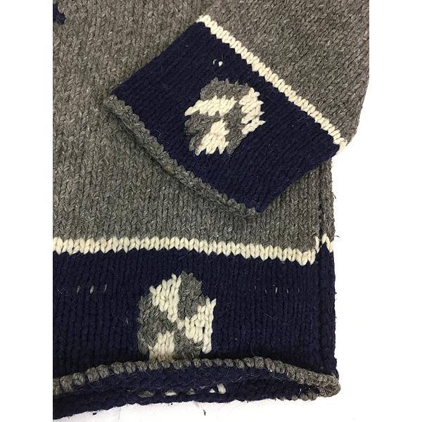 古着 90s エクアドル製 AMOS&ANDES ネイティブ チマヨ ヘビー ウール