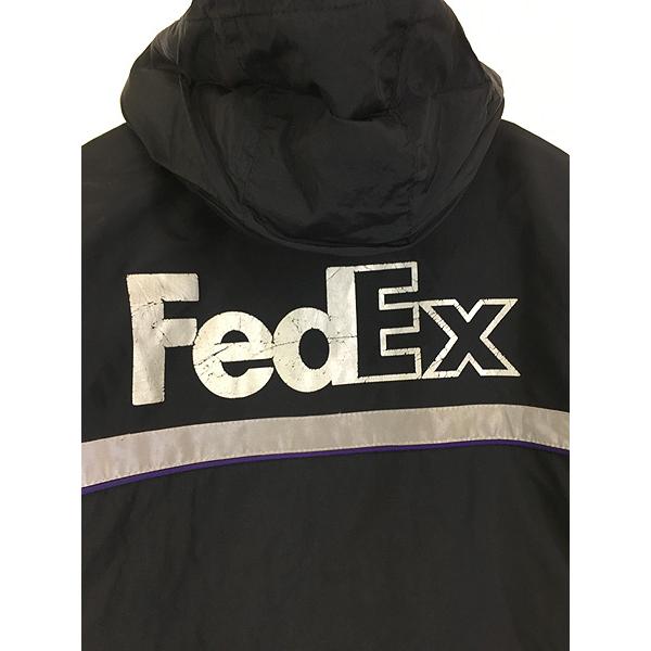 古着 90s FedEx フェデックス リフレクター デザイン パデット 古着 90s FedEx フェデックス リフレクター デザイン パデット