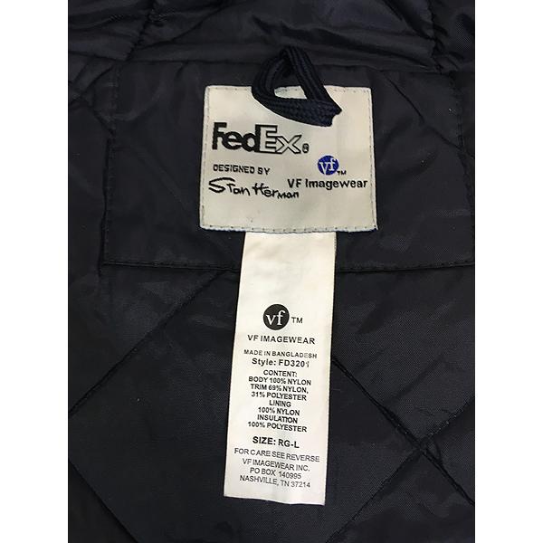 古着 90s FedEx フェデックス リフレクター デザイン パデット 古着 90s FedEx フェデックス リフレクター デザイン パデット