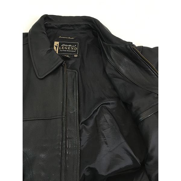 Eddie Bauer 山羊皮レザー ボンバージャケット Eddie Bauer 山羊皮レザー ボンバージャケット エディー・バウアー