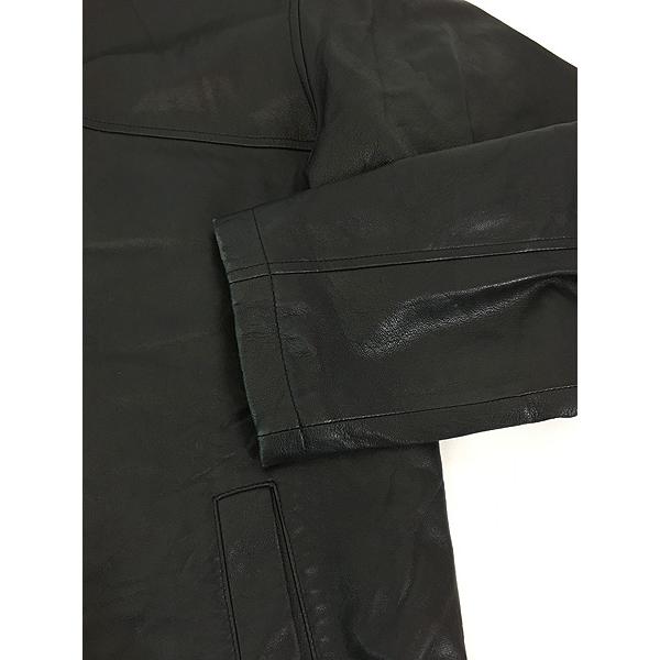 古着 90s LANDS' END パデッド 本革 オール ラムスキン レザー 古着 90s LANDS' END パデッド 本革 オール ラムスキン レザー