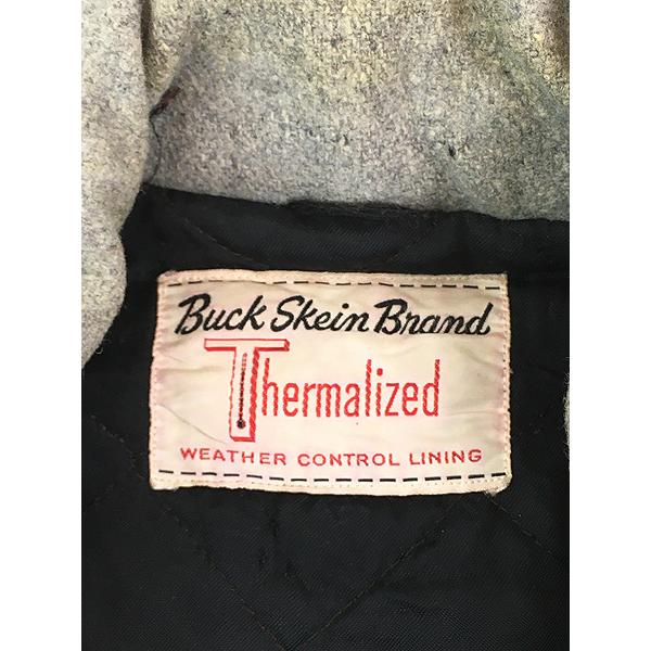 古着 60s Buck Skein Brand 「Thermalized」 パデッド フランネル