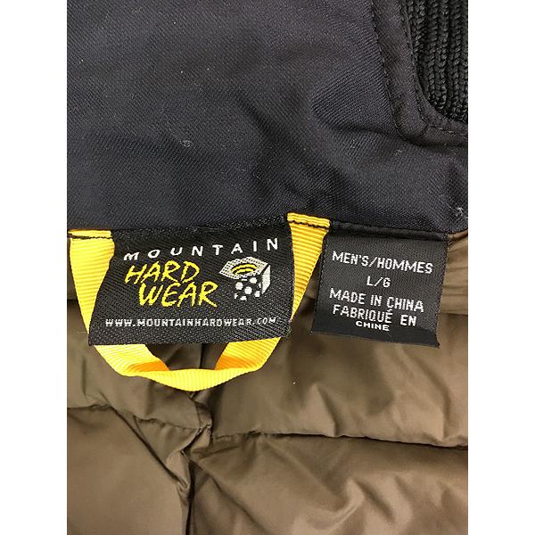 古着 MOUNTAIN HARD WEAR 2way ダウン ジャケット パーカー L : 古着屋