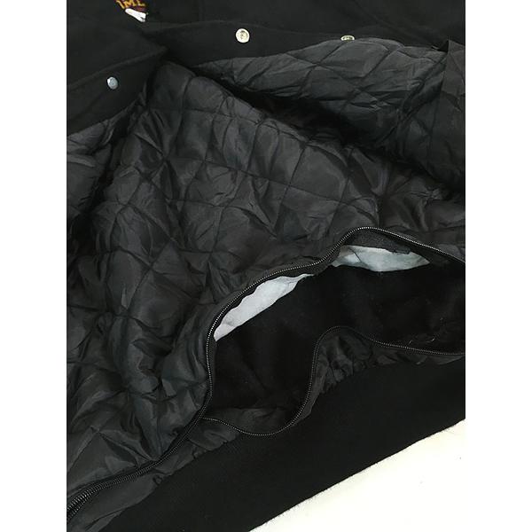 古着 90s USA製 Croplan genetics イーグル 刺しゅう メルトン ウール