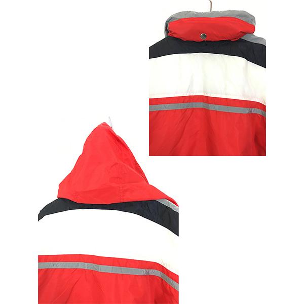 古着 90s FILA 「SKI TEAM ITALIA」 2way パデット クレイジー ナイロン エクストリーム ジャケット 42 古着 古着 90s FILA 「SKI TEAM ITALIA」 2way パデット クレイジー