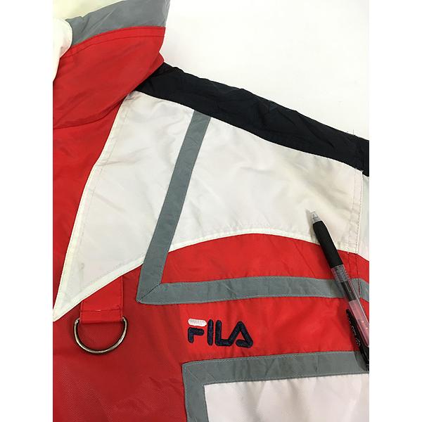 古着 90s FILA 「SKI TEAM ITALIA」 2way パデット クレイジー