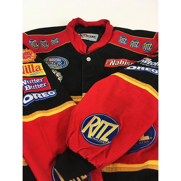 古着 90s CHASE by JH Design 「OREO」 「RITZ」 企業 刺しゅう