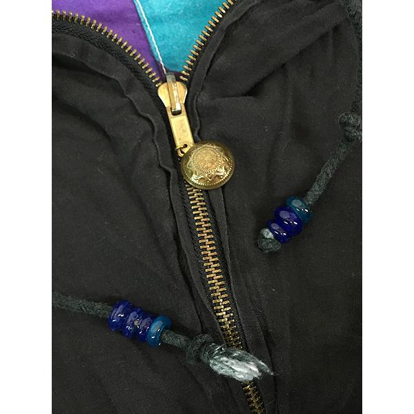 古着 90s Joujou タイダイ マルチ パッチワーク リバーシブル ハーフ