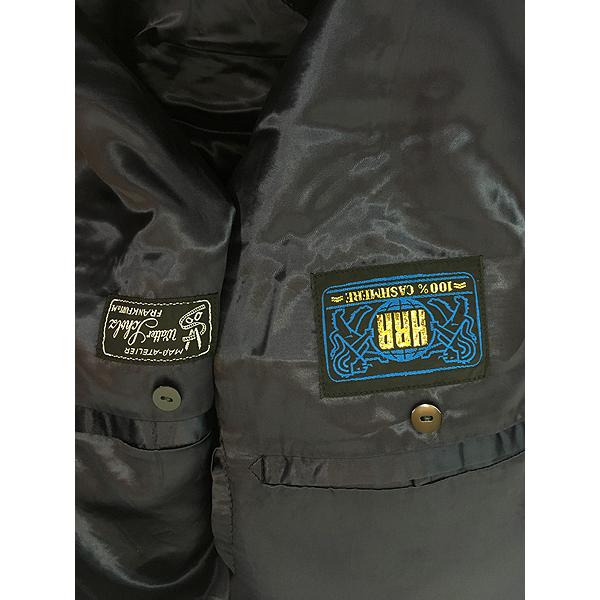 古着 70s ドイツ製 Walter Scholz 100% カシミヤ ダブルブレスト