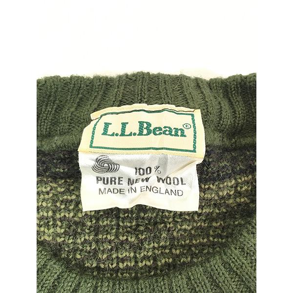古着 80s 英国製 LL Bean ショルダー パッチ 迷彩 カモ
