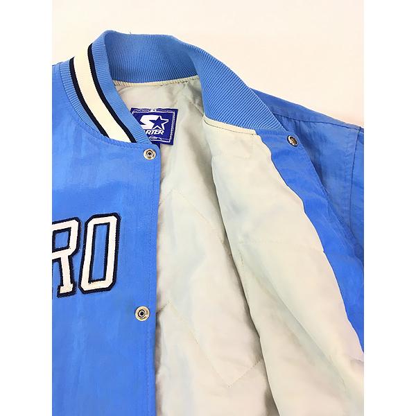 古着 90s USA製 STARTER NORTH CAROLINA パデット ナイロン 古着 90s USA製 STARTER NORTH CAROLINA パデット ナイロン