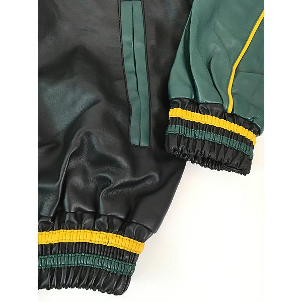 古着 NFL Green Bay 良い Packers パッカーズ 両面 刺しゅう パデット