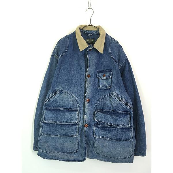 古着 90s USA製 POLO COUNTRY Ralph Lauren 貴重!! Wフェイス デニム 