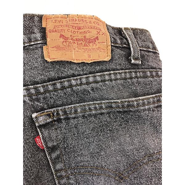 古着 80s USA製 Levi's 505-4861 ケミカル アシッド ブラック 古着 80s USA製 Levi's 505-4861 ケミカル アシッド ブラック