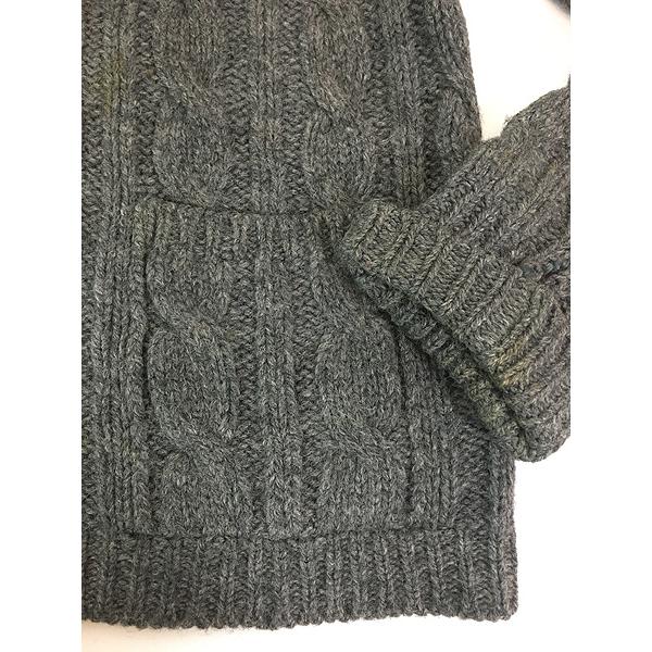 古着 70s Brooks Brothers ケーブル編み ローゲージ シェットランド