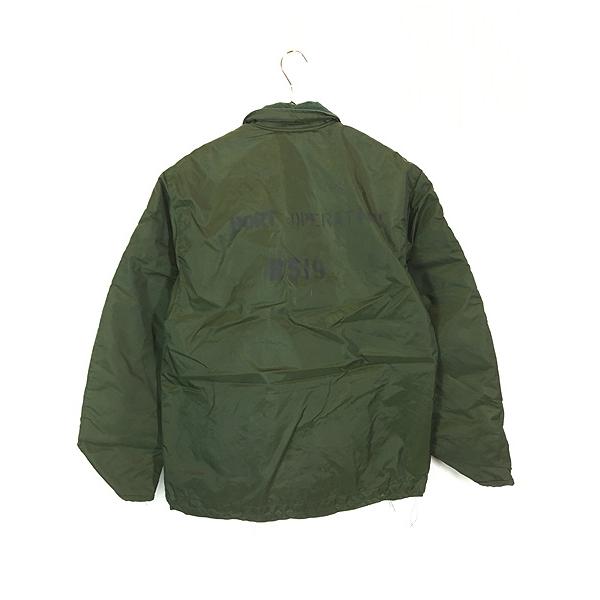 古着 70s 米軍 USN 「ECW IMPERMEABLE」 2段 ステンシル 防寒 防水