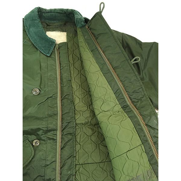 古着 70s 米軍 USN 「ECW IMPERMEABLE」 2段 ステンシル 防寒 防水