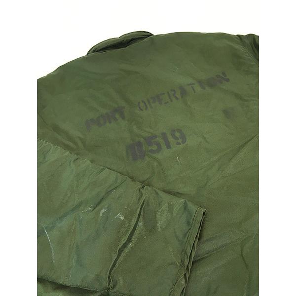 古着 70s 米軍 USN 「ECW IMPERMEABLE」 2段 ステンシル 防寒 防水