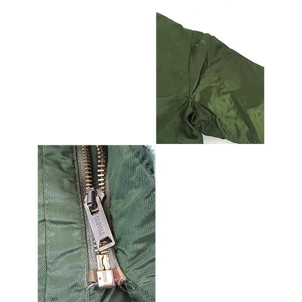 古着 70s 米軍 USN 「ECW IMPERMEABLE」 2段 白ステンシル 防寒 防水