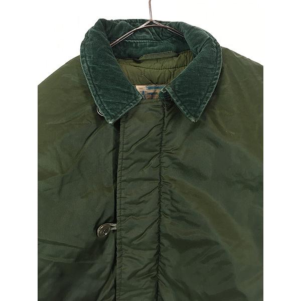 古着 70s 米軍 USN 「ECW IMPERMEABLE」 豪華 ステンシル 防寒 防水