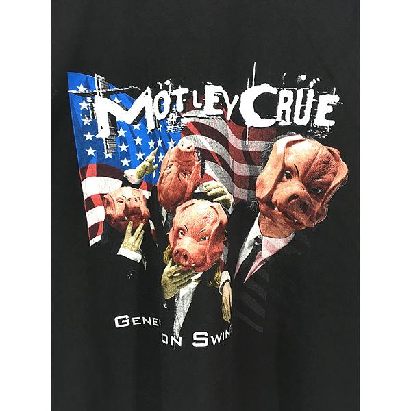 古着 90s MOTLEY CRUE 「Generation Swine」 pig 豚 ヘヴィ メタル