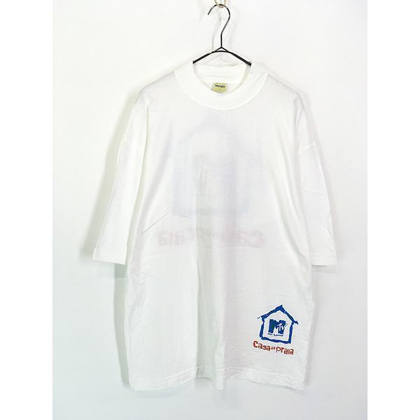 古着 90s MTV Music Television 「Casa da Praia」 TV チャンネル T