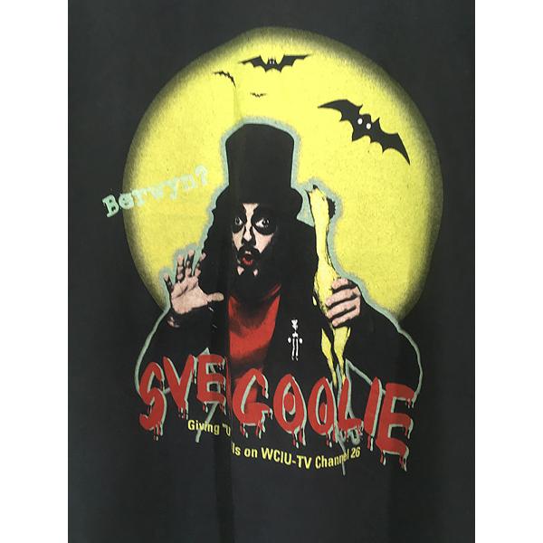 古着 90s SVENGOOLIE 「Berwyn?」 カルト ホラー SF 映画 ムービー TV