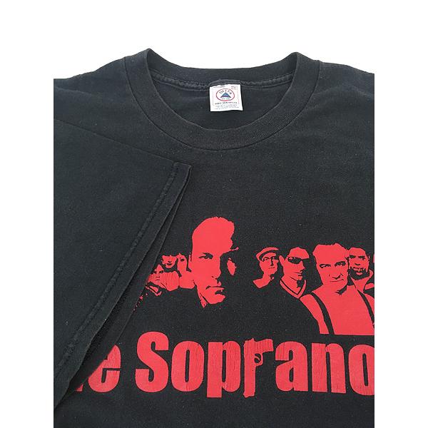 古着 00s The Sopranos 哀愁のマフィア TV ドラマ Tシャツ XXL : 古着