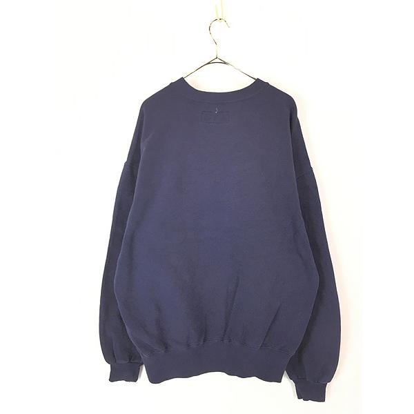 古着 90s USA製 Russell High Cotton 「FIRE DEPT」 前V セットイン 