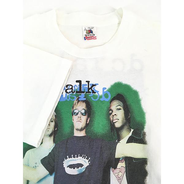 希少　90s　矢沢永吉 YAZAWA　赤タグ　ロックT バンドT　USA　古着 古着 90s USA製 DC TALK 「Freak Tour」 ツアー クリスチャン ラップ
