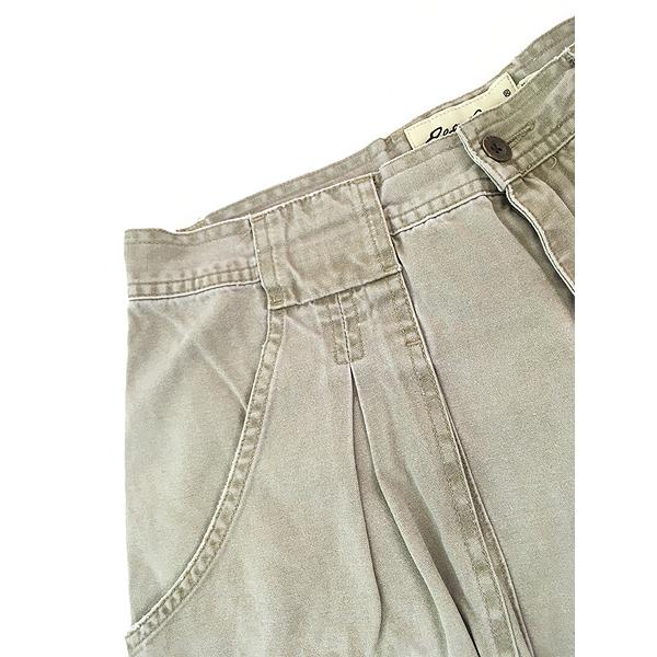 古着 90s Eddie Bauer コットン キャンバス ブッシュ カーゴ ショーツ
