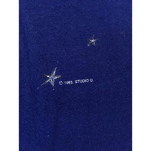 古着 90s USA製 星 月 惑星 スター ムーン アート Tシャツ XL : 古着屋