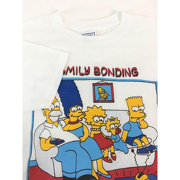 古着 80s USA製 The Simpsons シンプソンズ ファミリー Tシャツ 古着 80s USA製 The Simpsons シンプソンズ ファミリー Tシャツ