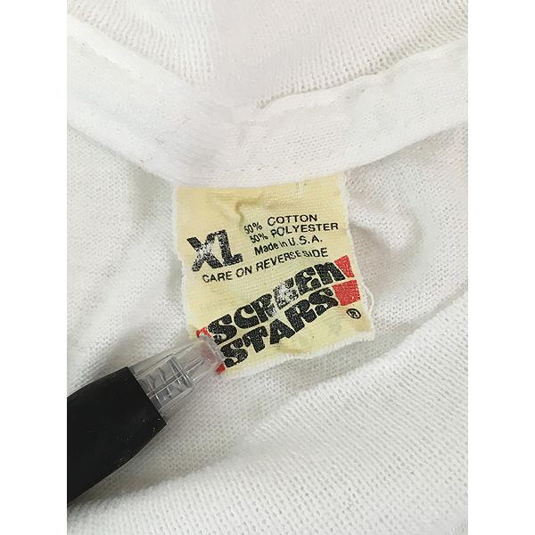 古着 80s USA製 BLACK BELT MAGAZINE 格闘技 雑誌 マガジン ロゴ T 