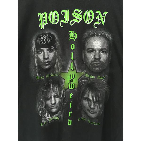 古着 00s Poison 「Hollyweird」 ツアー ヘヴィ メタル ロック バンド