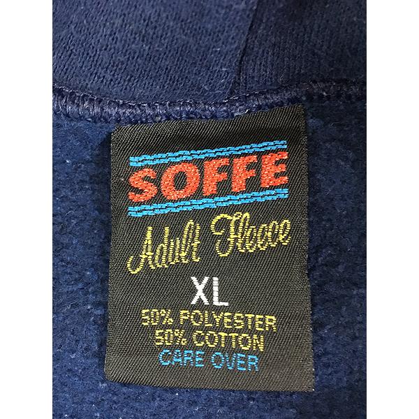 古着 80s USA製 Sofee 「US NAVY」 リフレクター ミリタリー スウェット パーカー XL 古着 80s USA製 Sofee 「US NAVY」 リフレクター ミリタリー