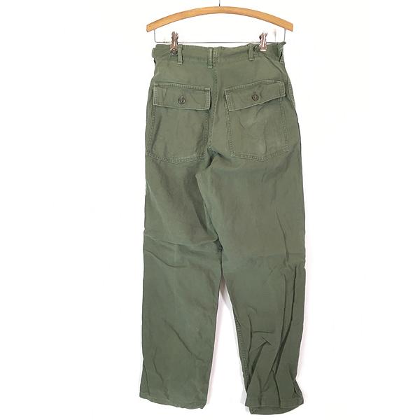 古着 60s 米軍 US ARMY 「初期」 8.5oz コットンサテン 古着 60s 米軍 US ARMY 「初期」 8.5oz コットンサテン