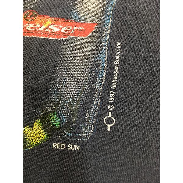 古着 90s USA製 Budweiser バドワイザー ビール 企業 カメレオン 古着 90s USA製 Budweiser バドワイザー ビール 企業 カメレオン