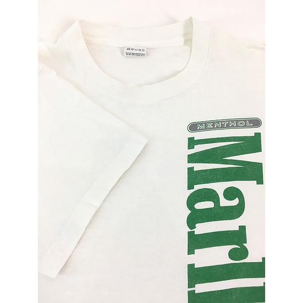 古着 80s USA製 Marlboro Menthol マルボロ メンソール タバコ T 古着 80s USA製 Marlboro Menthol マルボロ メンソール タバコ T