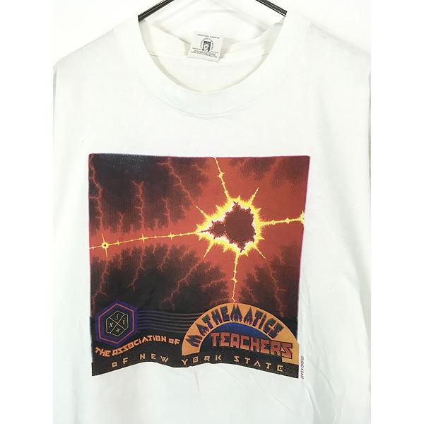 古着 90s USA製 STUDIO 4 EAST 「Mathematics Teachers」 イナズマ